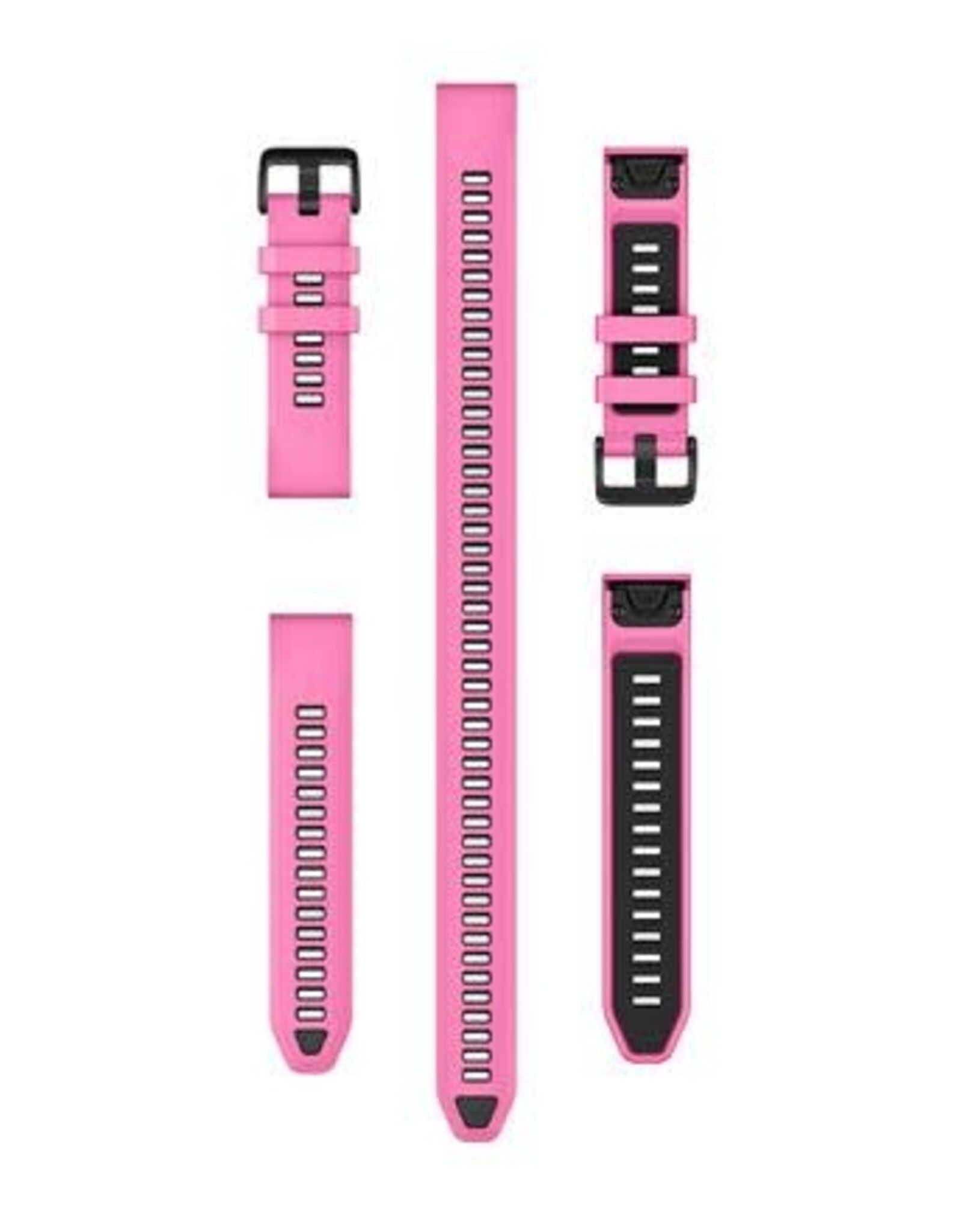 Garmin QuickFit Silicone 26mm Watch Band Pink Aurora (3-Piece Dive Set)