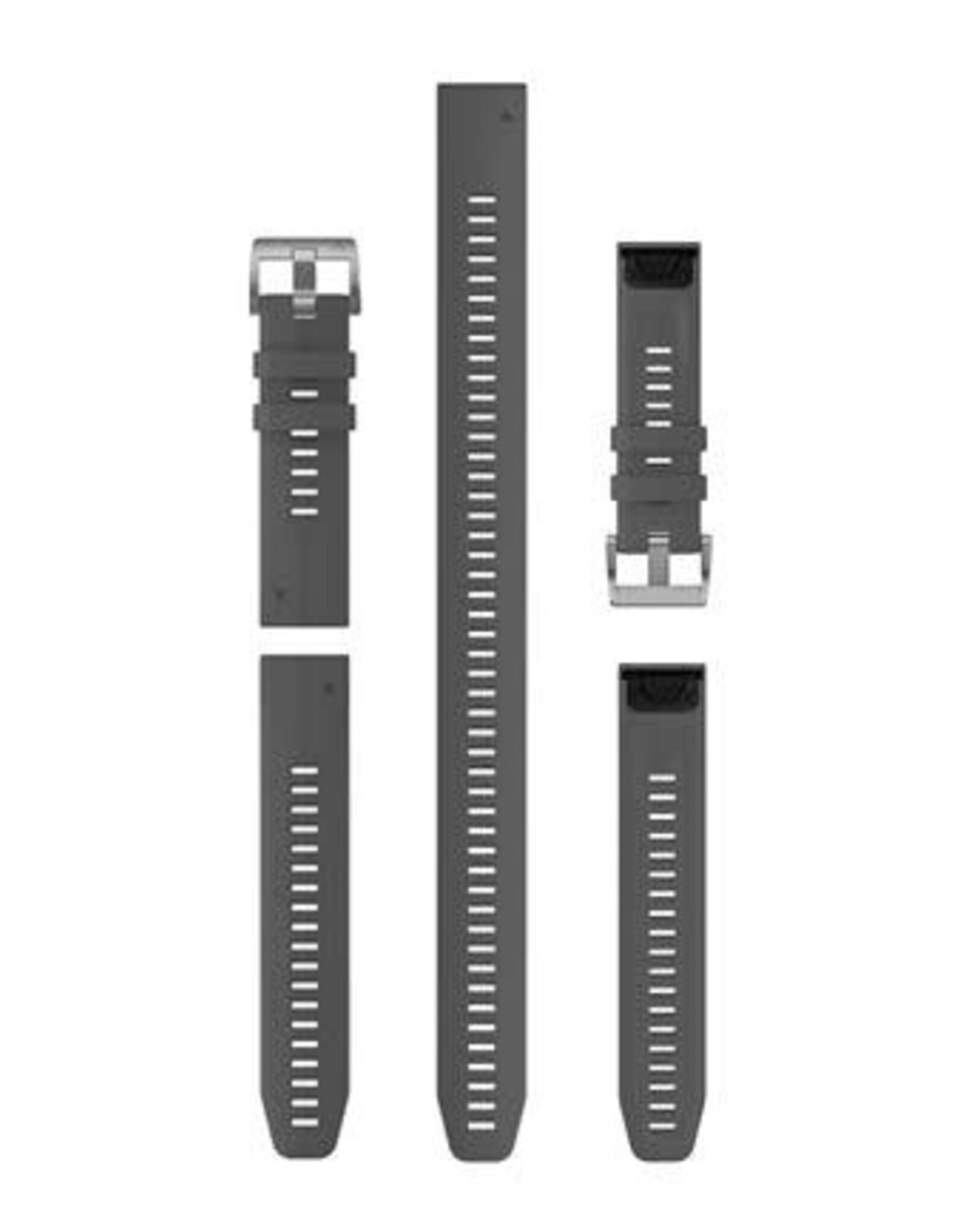 Garmin QuickFit Silicone 22 mm Watch Band - Slate Gray (3-piece Dive Set)