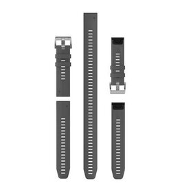 Garmin QuickFit Silicone 22 mm Watch Band - Slate Gray (3-piece Dive Set)