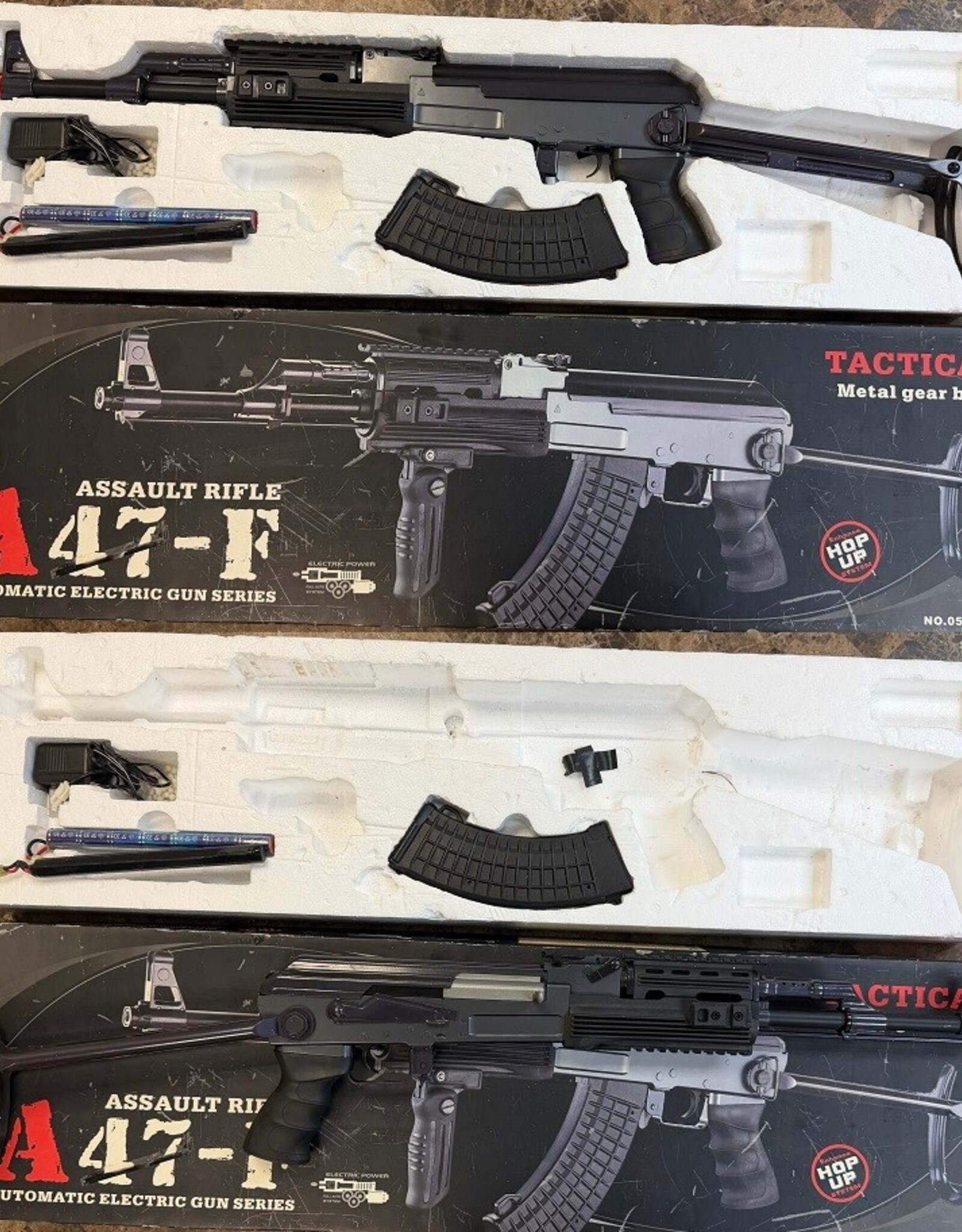 bbtac **PRE-OWNED** BBTAC A47-F Airsoft Rifle 6mm BB