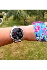 Garmin fēnix® 8 – 43 mm, AMOLED, Sapphire, Soft Gold with Fog Gray/Dark Sandstone Silicone Band