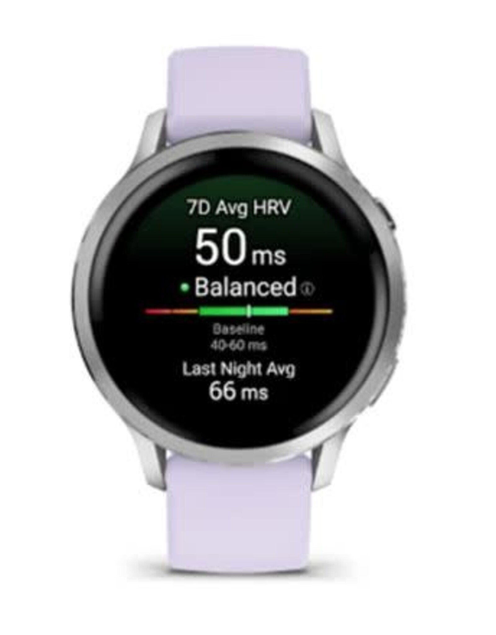 Garmin Venu® 4 – 41 mm, Silver with Periwinkle Band