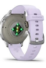 Garmin Venu® 4 – 41 mm, Silver with Periwinkle Band
