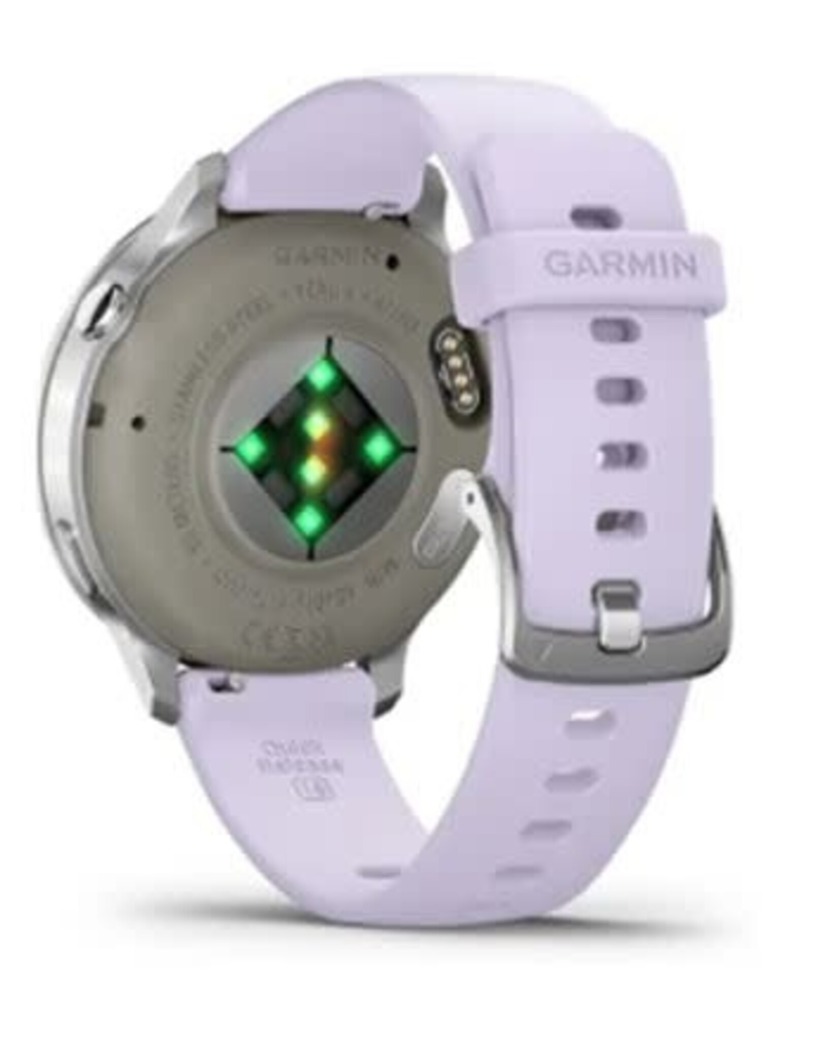 Garmin Venu® 4 – 41 mm, Silver with Periwinkle Band