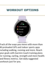 Garmin Venu® 4 – 41 mm, Silver with Periwinkle Band