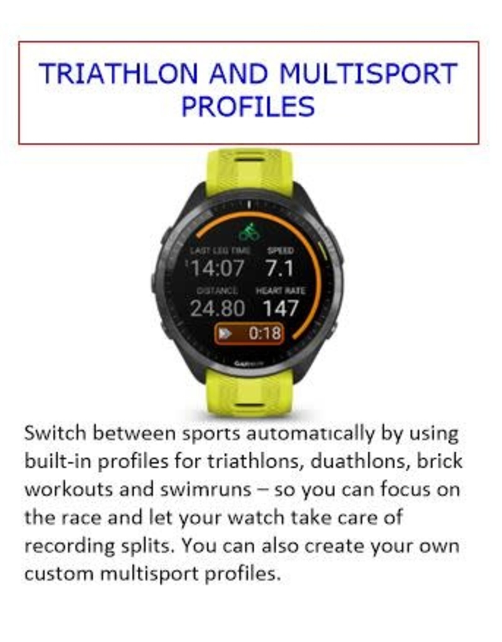 Garmin Forerunner® 965 - Titanium Bezel with Whitestone Case & Whitestone/Powder Gray Silicone Band
