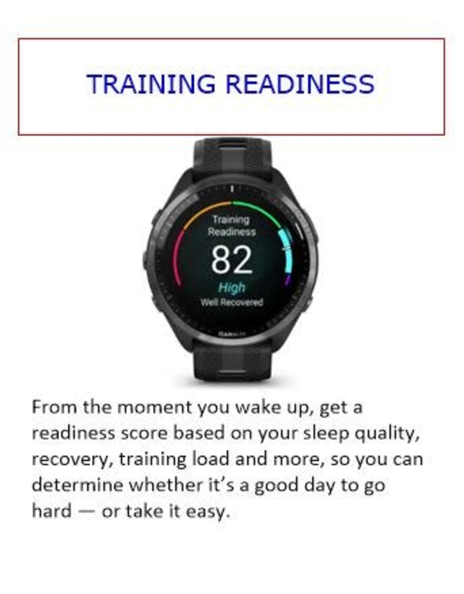 Garmin Forerunner® 965 - Carbon Gray DLC Titanium Bezel with Black Case & Black/Powder Gray Silicone Band