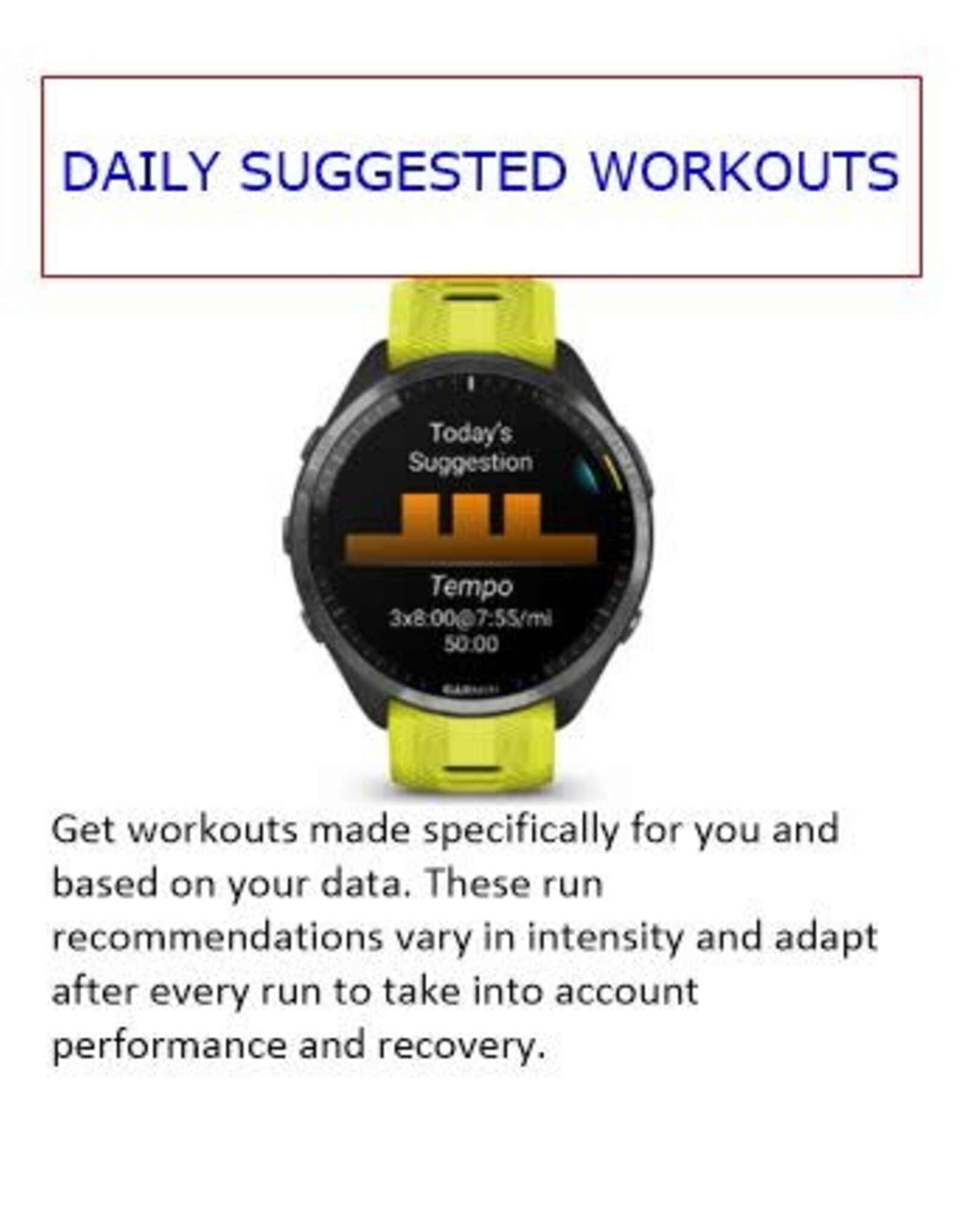 Garmin Forerunner® 965 - Carbon Gray DLC Titanium Bezel with Black Case & Black/Powder Gray Silicone Band
