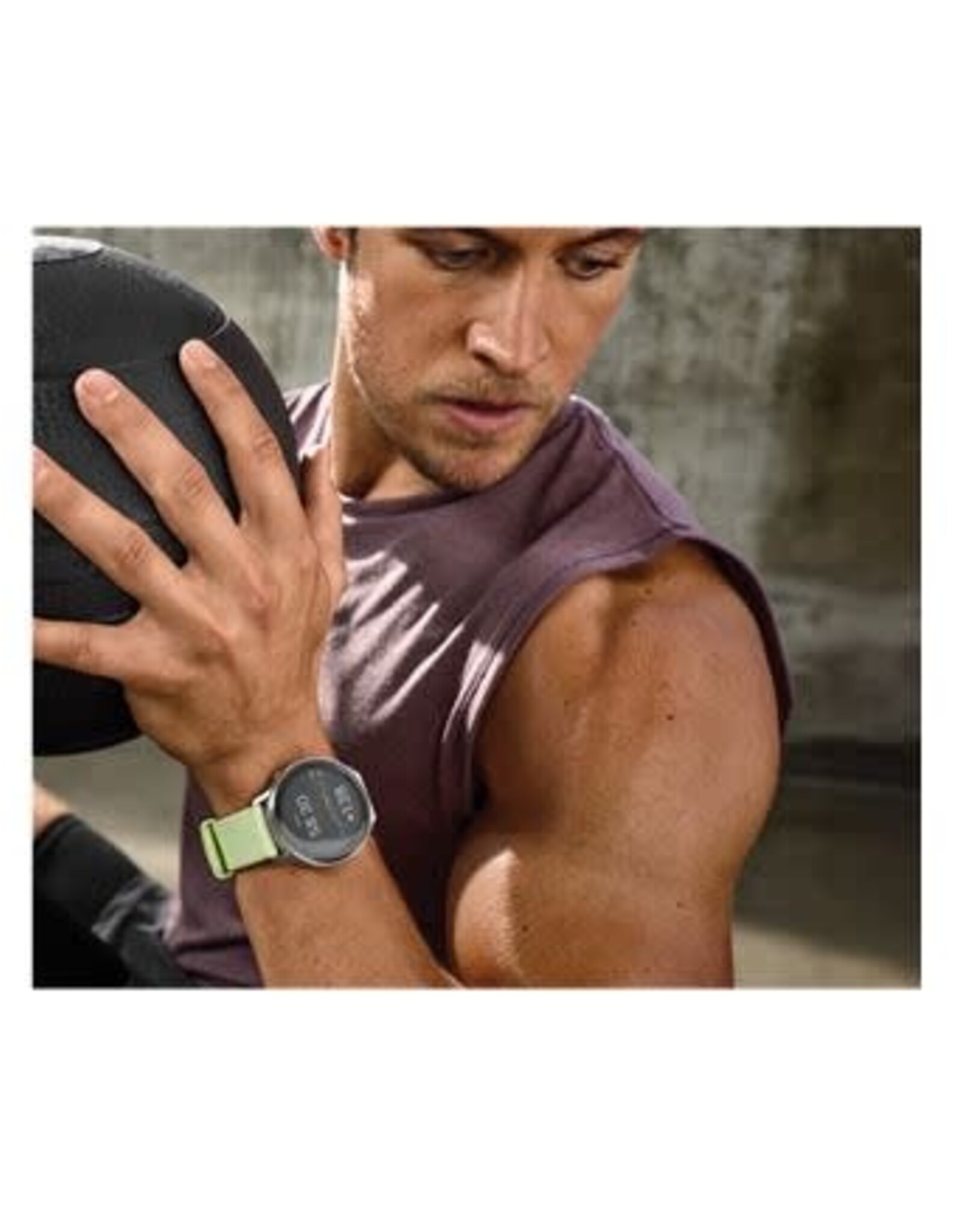 Garmin Venu® 4 – 41 mm - Lunar Gold with Bone Silicone & Light Sand Leather Band