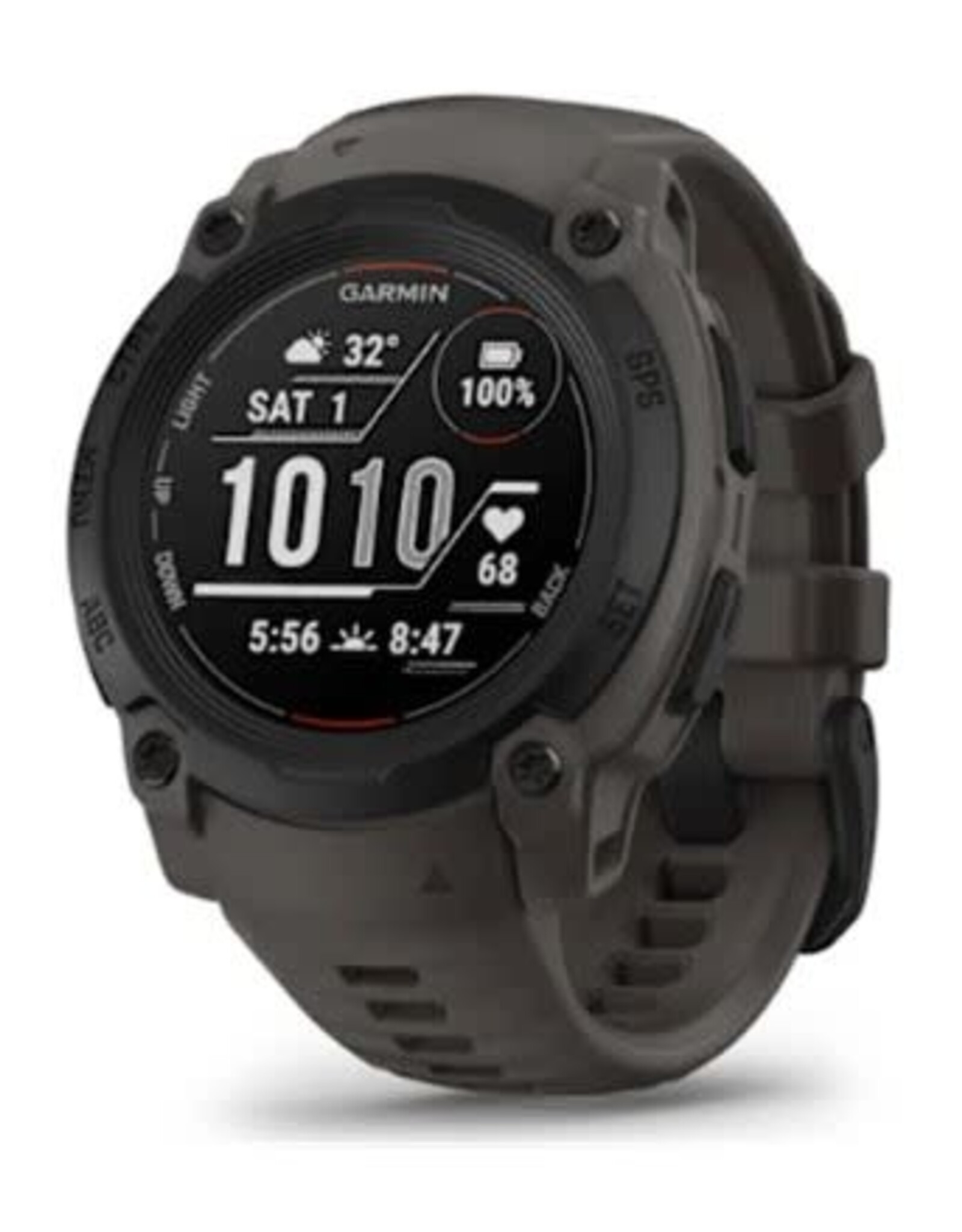Garmin Instinct® E – 40 mm Black with Charcoal Band