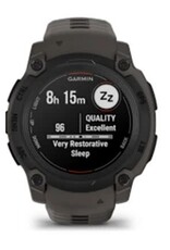 Garmin Instinct® E – 40 mm Black with Charcoal Band