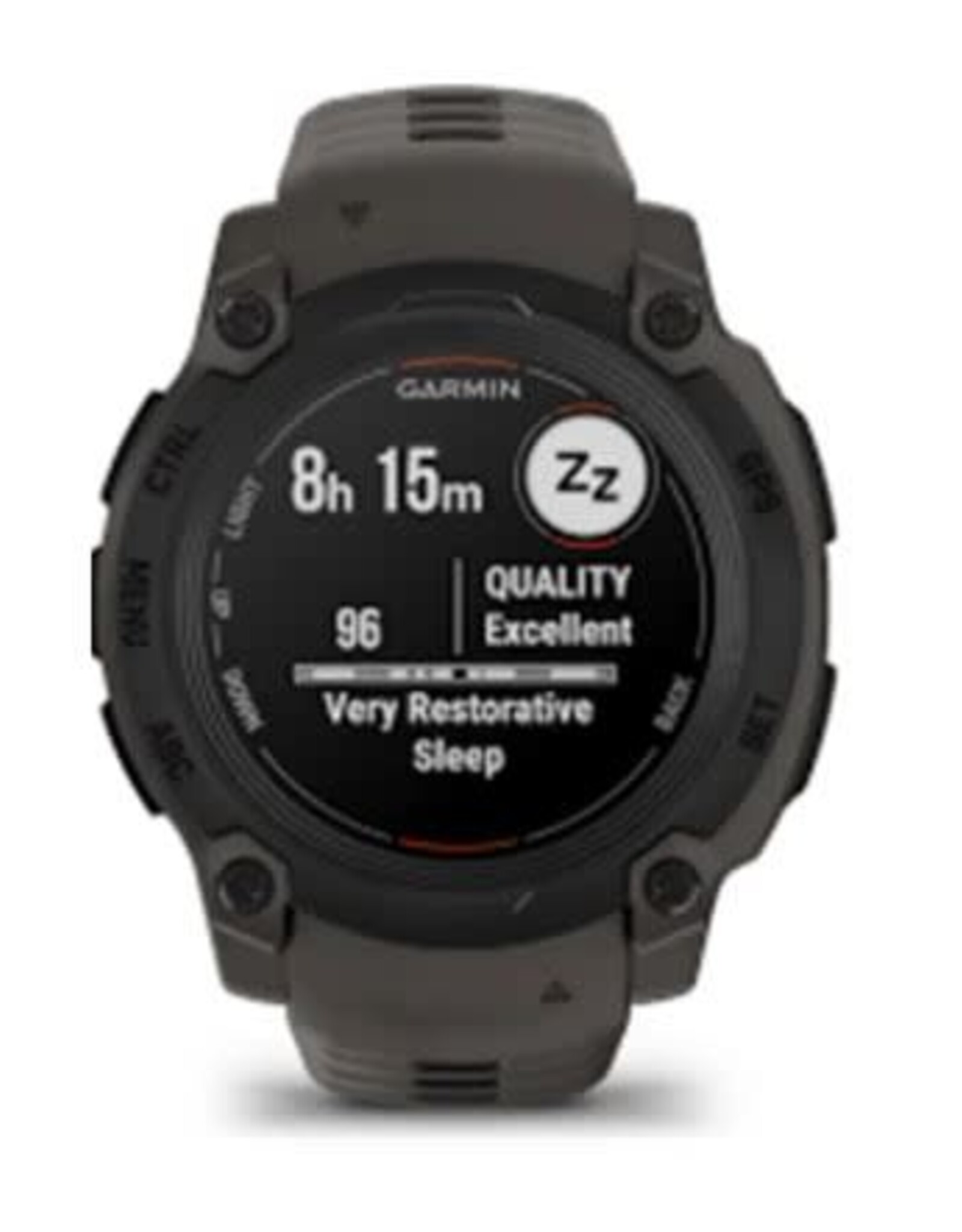 Garmin Instinct® E – 40 mm Black with Charcoal Band
