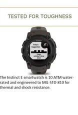 Garmin Instinct® E – 40 mm Black with Charcoal Band