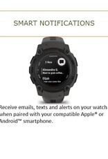 Garmin Instinct® E – 40 mm Black with Charcoal Band