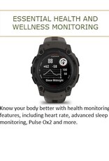 Garmin Instinct® E – 40 mm Black with Charcoal Band