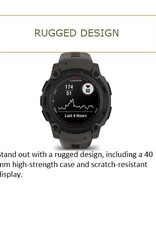 Garmin Instinct® E – 40 mm Black with Charcoal Band