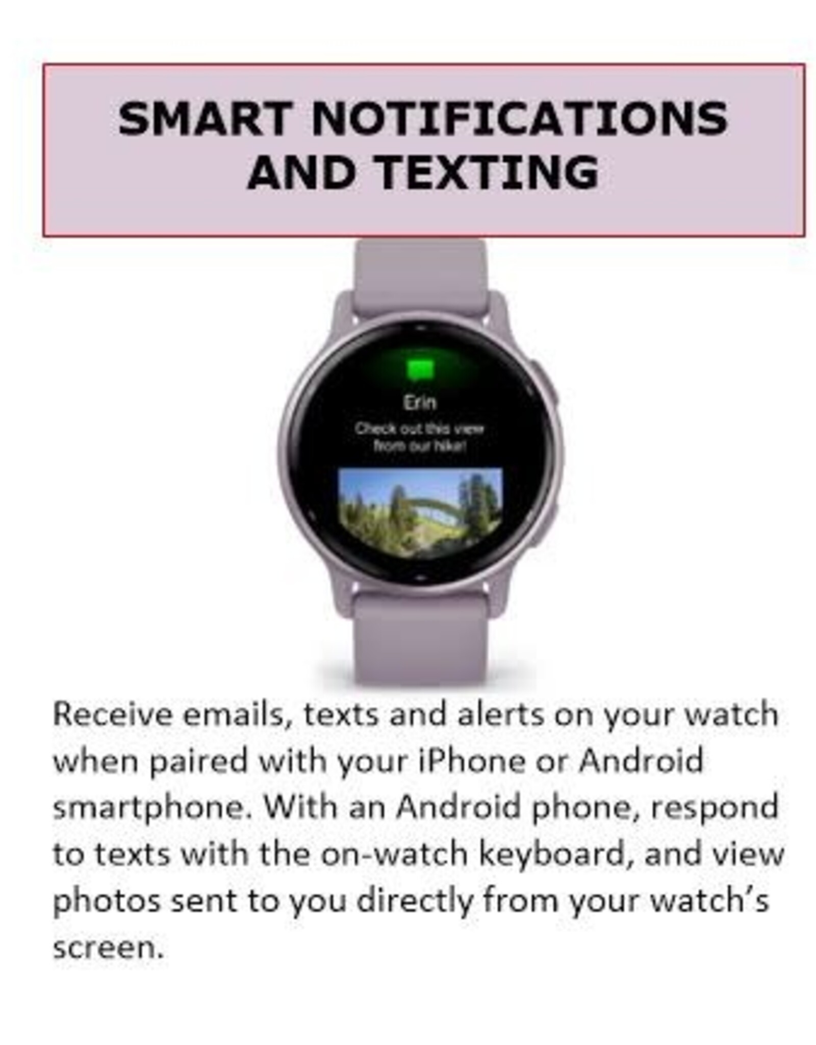 Garmin vívoactive® 5 - Orchid