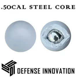 Modern Combat Sports - MCS Max Power High Performance Heavy Duty Steel Core Projectile Ammo (.50 Cal)