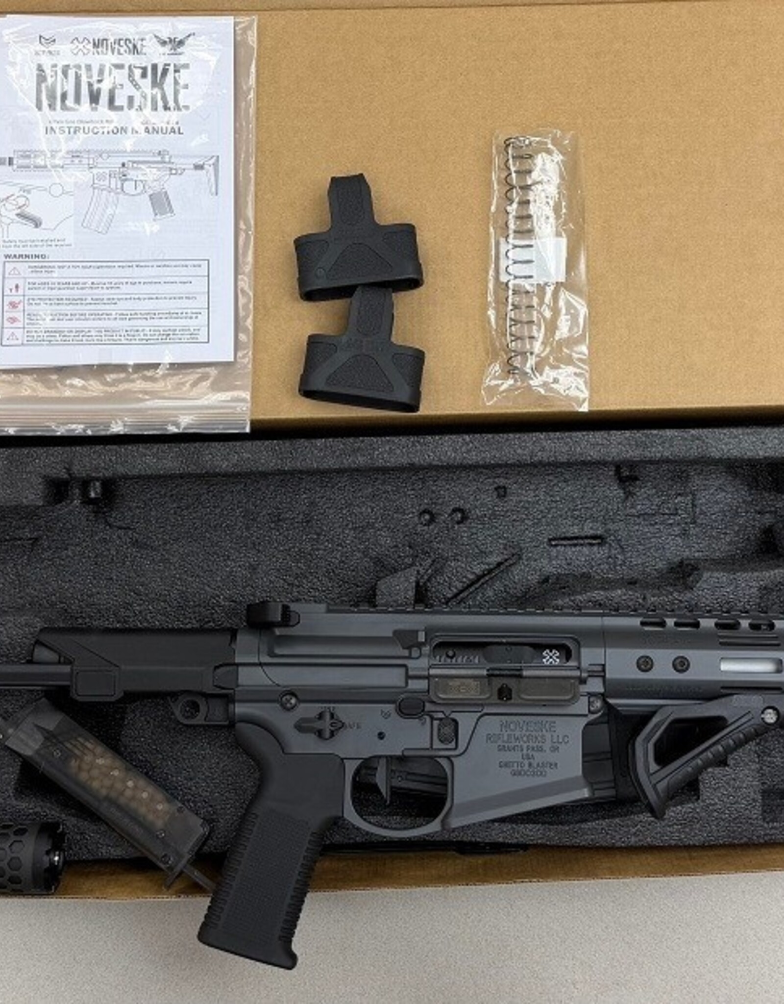 Noveske **PRE-OWNED** EMG x Noveske Ghetto Blaster NHR-7 Airsoft Gas Blowback Rifle