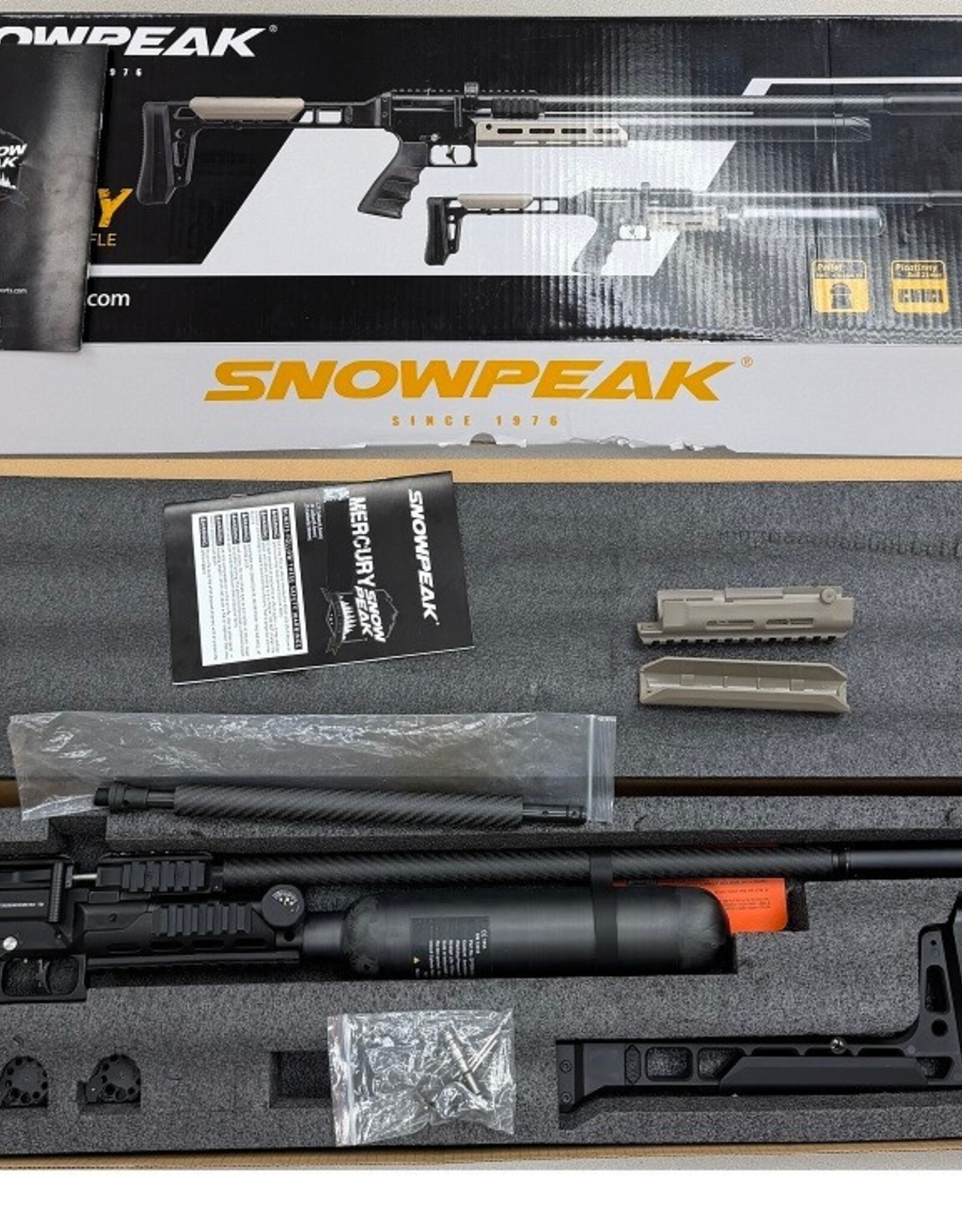 Snowpeak **PRE-OWNED** SNOWPEAK AP1000B MERCURY .25 CAL