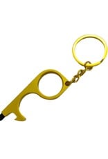 Keychain with bottle opener and smartphone stylus