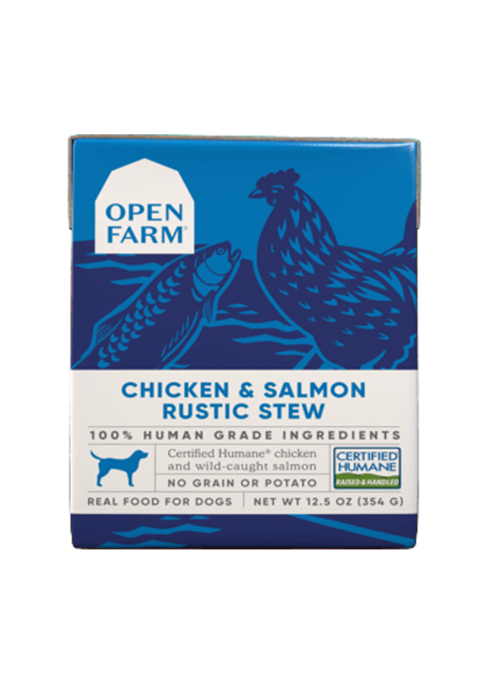 Open Farm Open Farm, D, Rustic Stew, Chicken & Salmon, 12.5oz