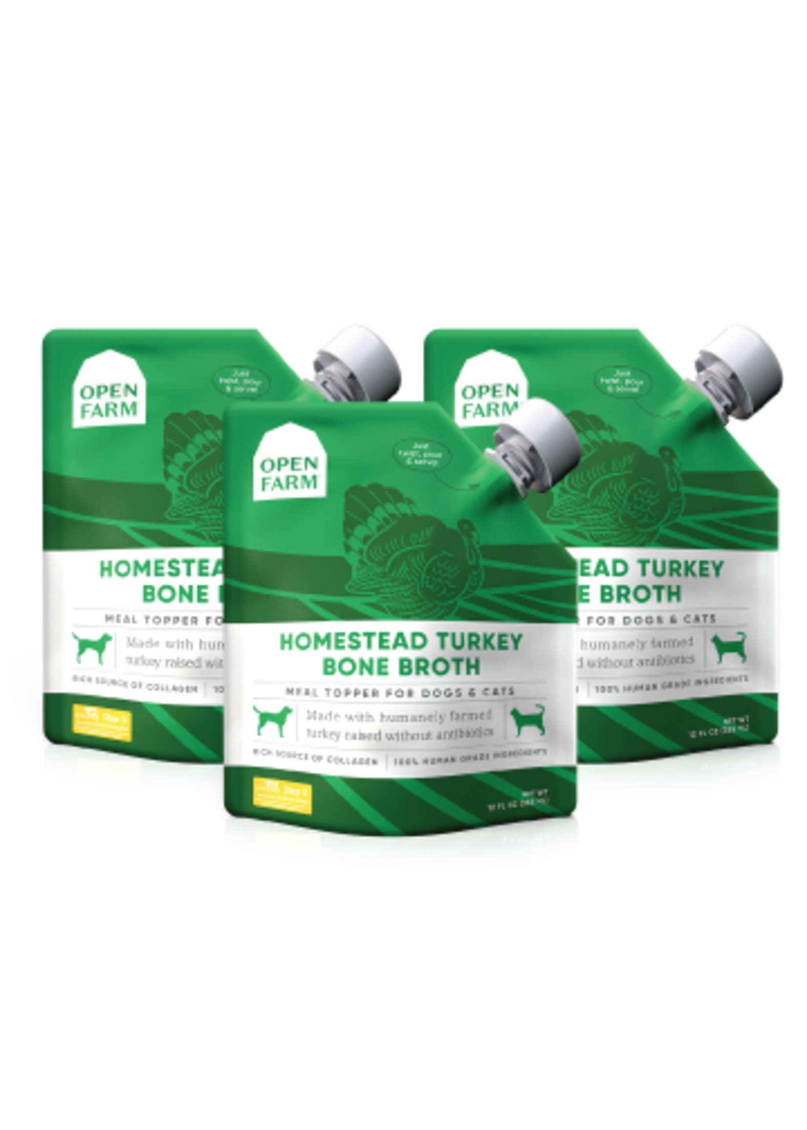 Open Farm Open Farm, Bone Broth, Turkey, 12oz