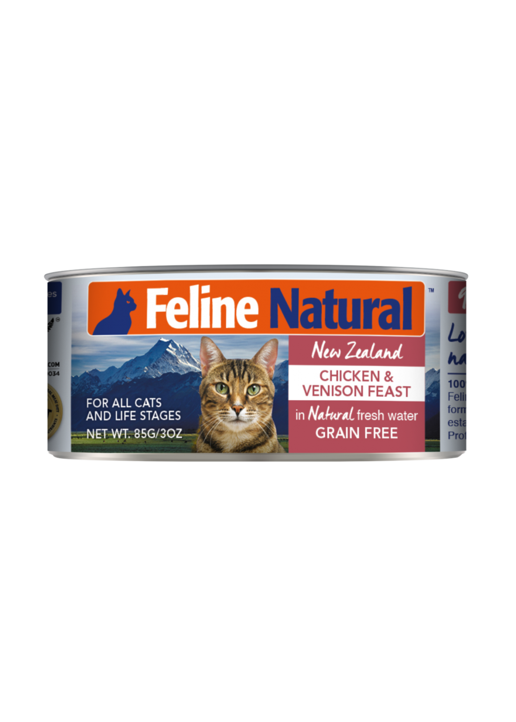 Natural Pet Food Group Feline Naturals, Chicken & Venison, 3oz