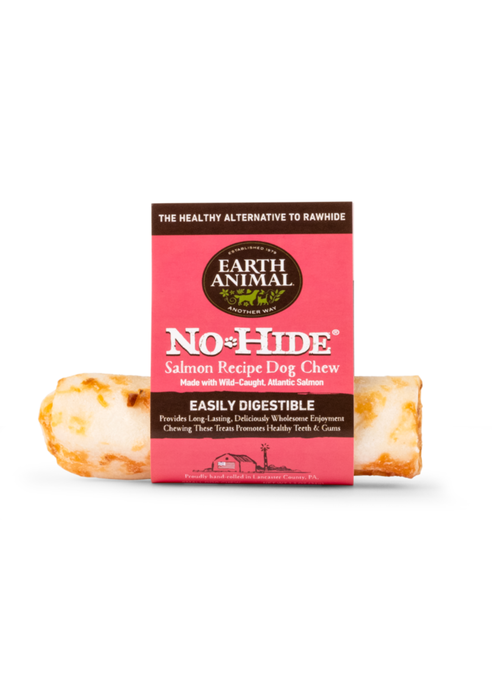 Earth Animal Earth Animal, DC, No Hide, Salmon Sticks, 10pk, 1.6oz