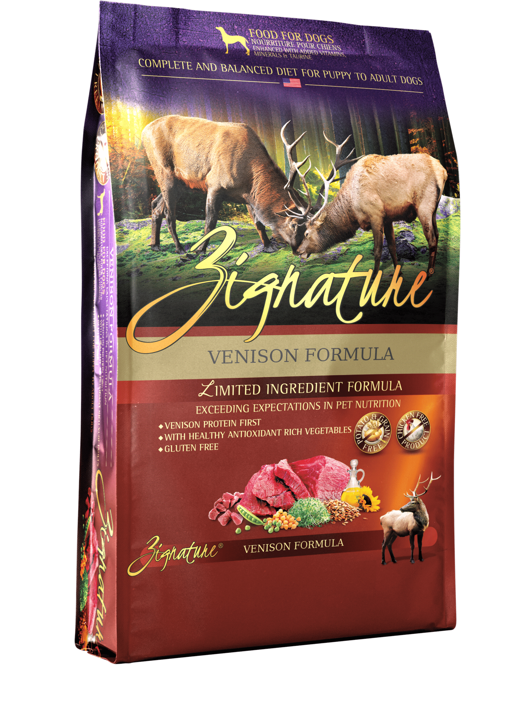 Zignature Zignature, D, Venison, 25#