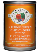 Fromm Family Foods Fromm, D, 4Star, Shredded Chicken in Gravy, 12oz