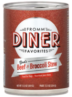 Fromm Family Foods Fromm, Dog, Diner Favorites, Bud's Beef & Broccoli Stew, 12.5oz