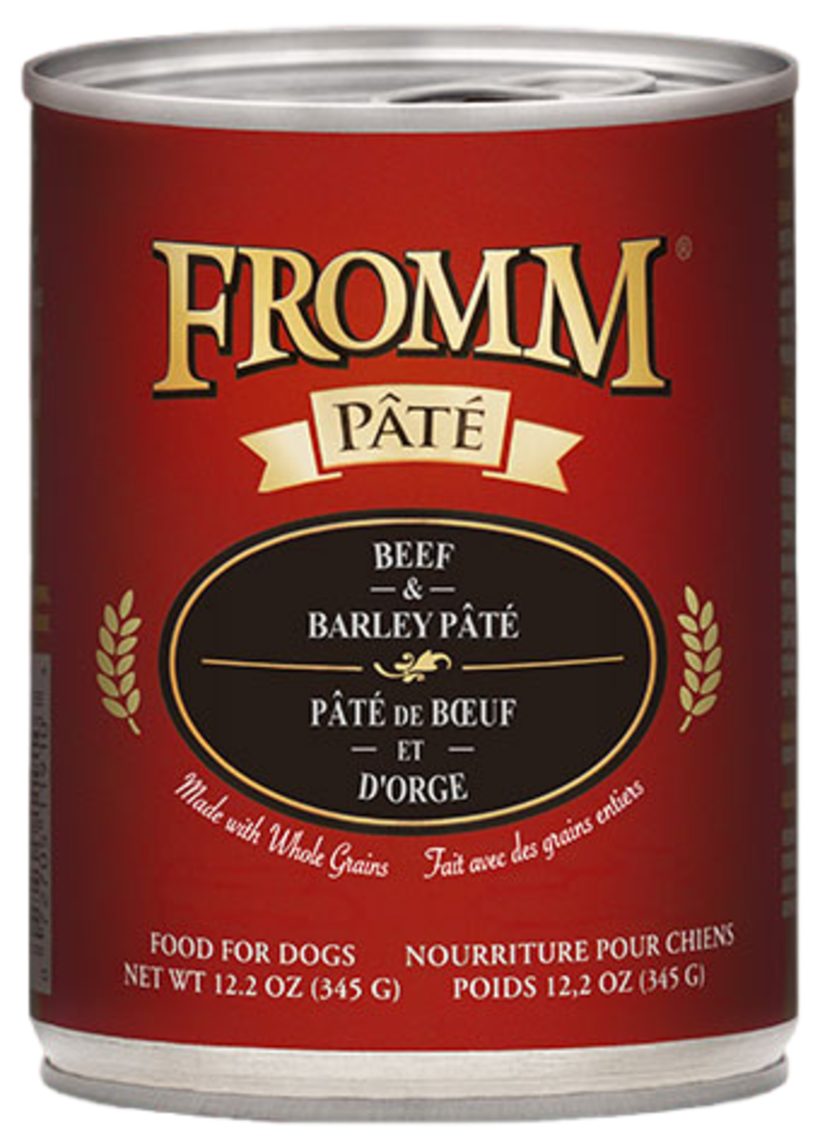 Fromm Family Foods Fromm, D, Gold, Beef & Barley Pate, 12.2oz