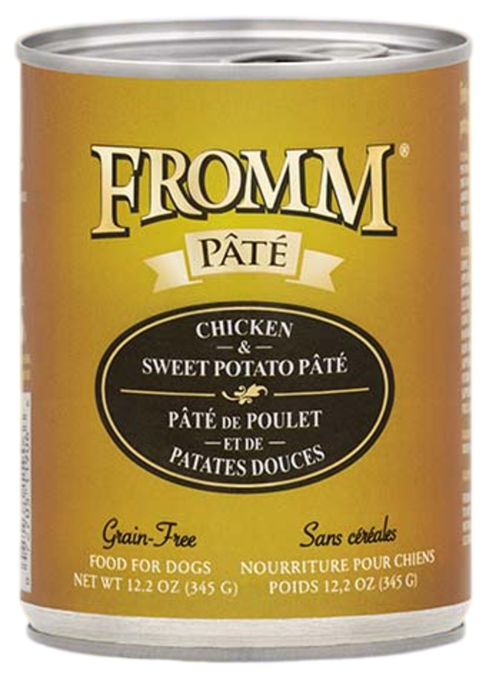 Fromm Family Foods Fromm, D, Gold, Chicken & Sweet Potato Pate, 12.2oz