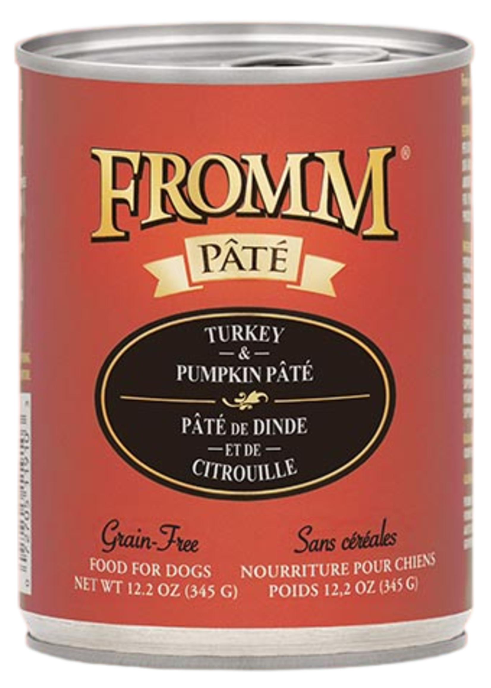 Fromm Family Foods Fromm, D, Gold, Turkey & Pumpkin Pate, 12.2oz