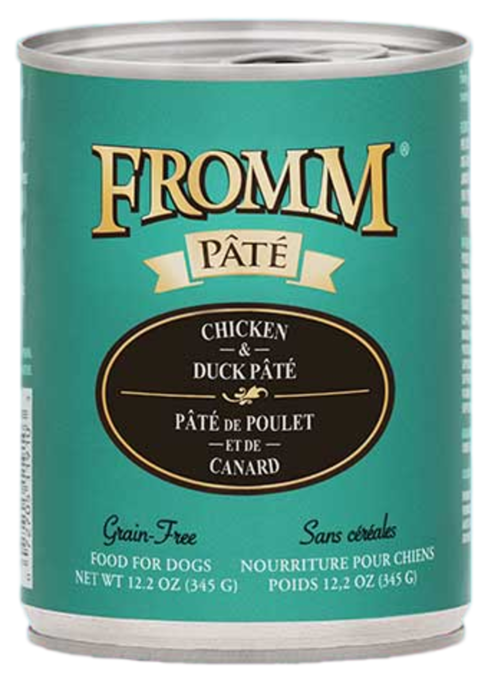 Fromm Family Foods Fromm, D, Gold, Chicken & Duck Pate, 12.2oz