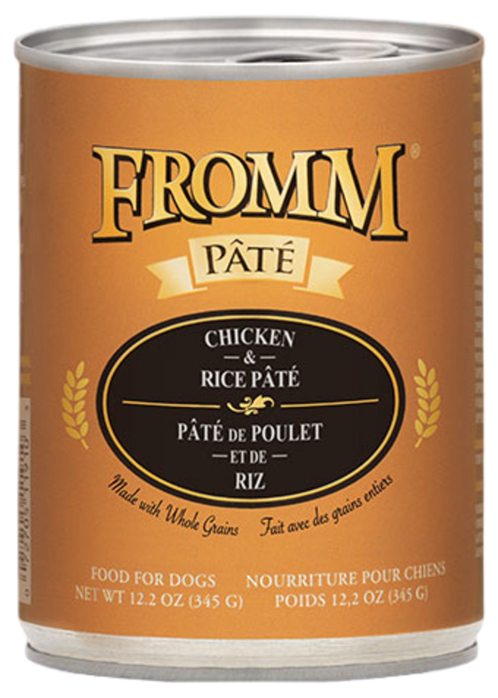 Fromm Family Foods Fromm, D, Gold, Chicken & Rice Pate, 12.2oz