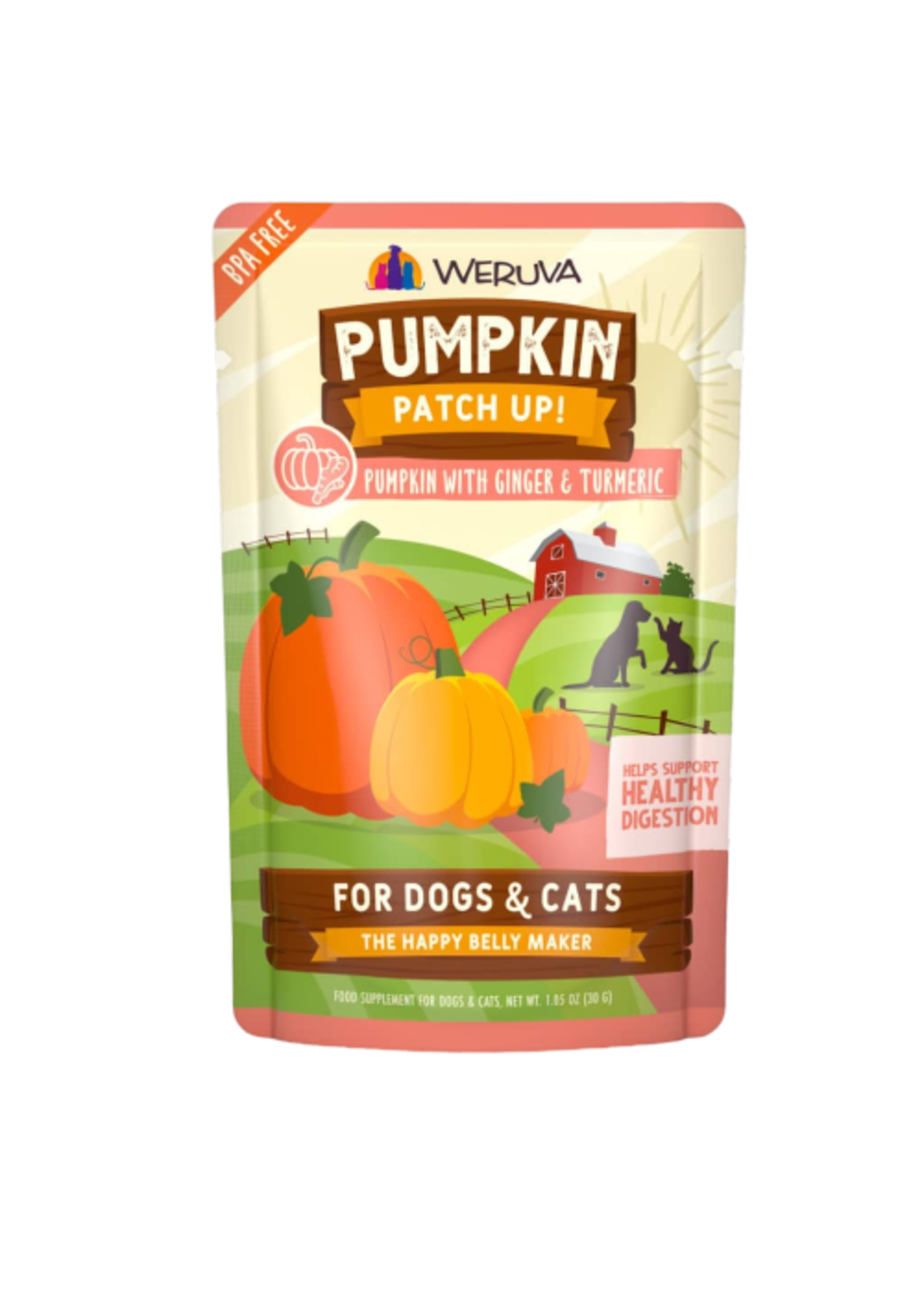 Weruva Weruva, Pumpkin Patch Up, Ginger & Tumeric, 1.05oz