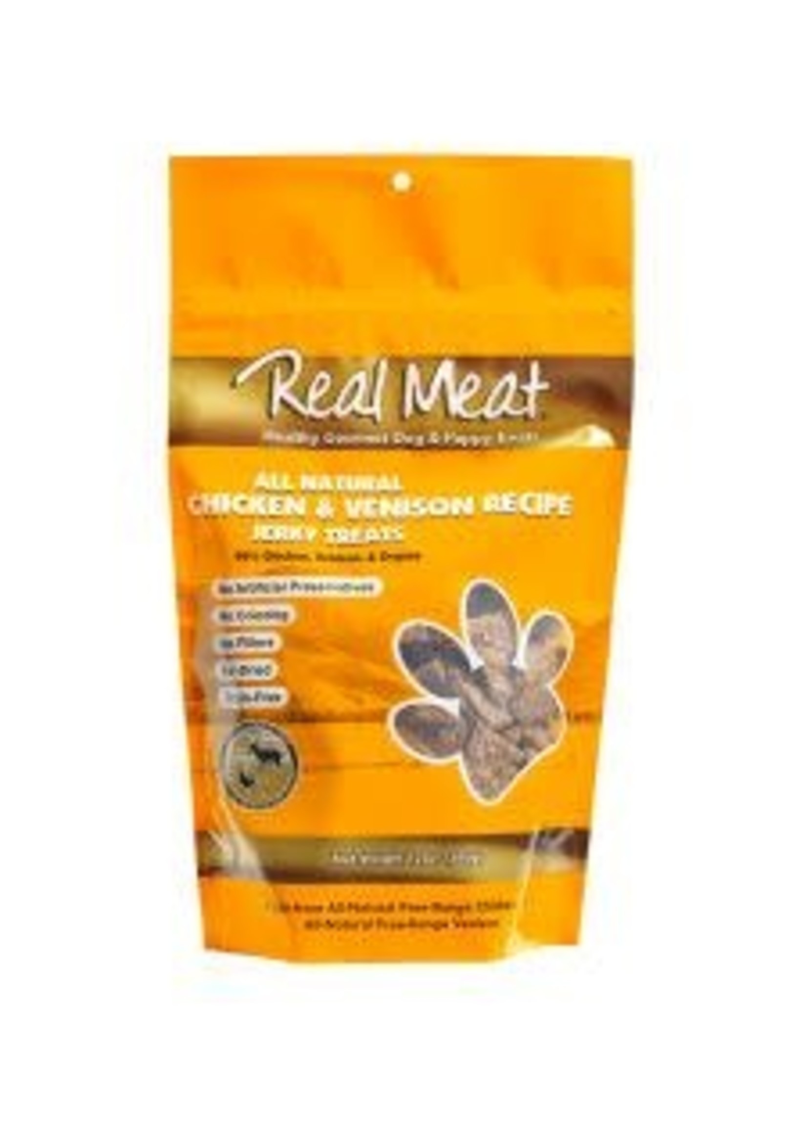 Real Meat Real Meat, Dog, Air Dried, Chicken & Venison, 12oz