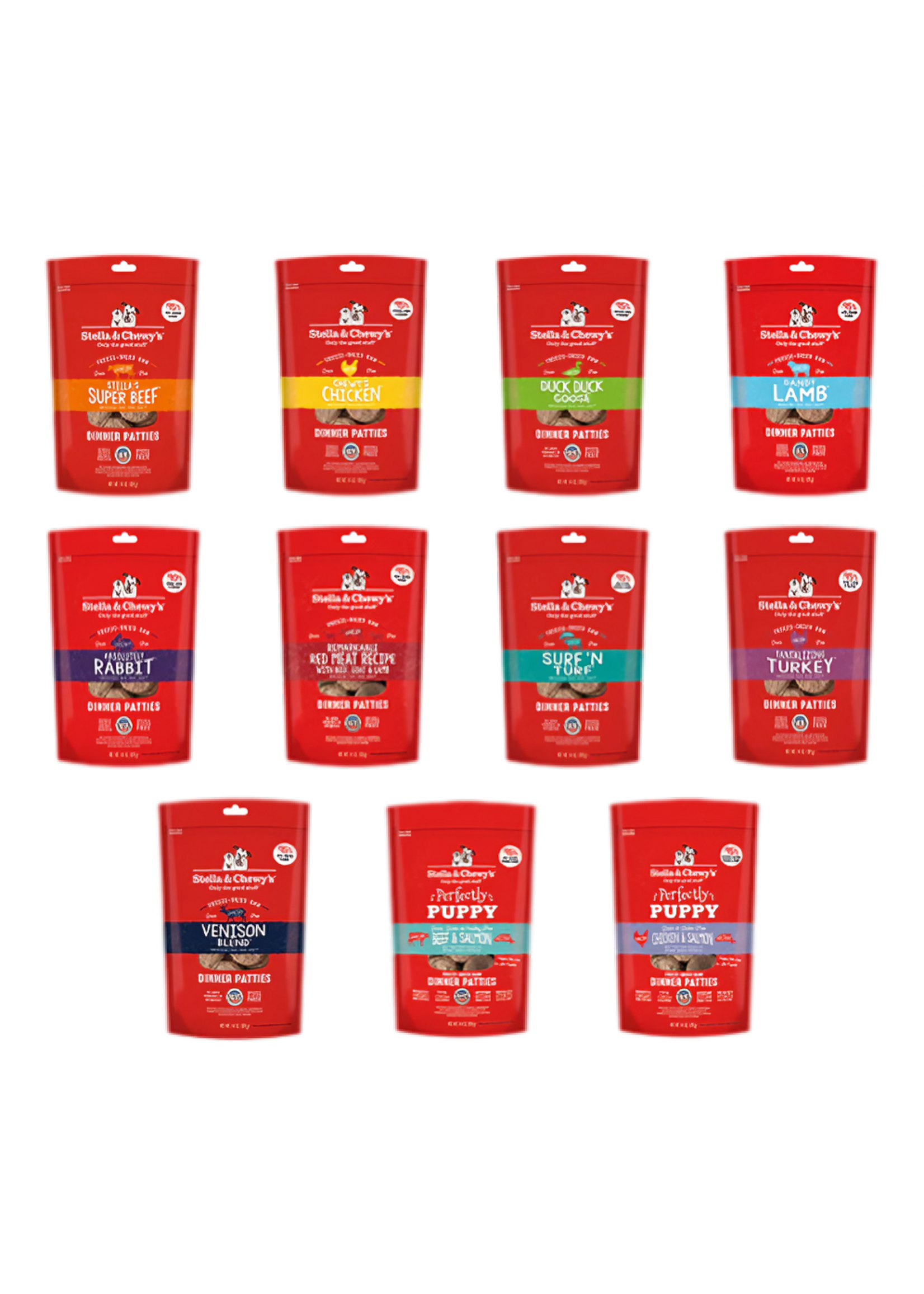 Stella & Chewy's Stella & Chewy's, Freeze Dried, 11flavors
