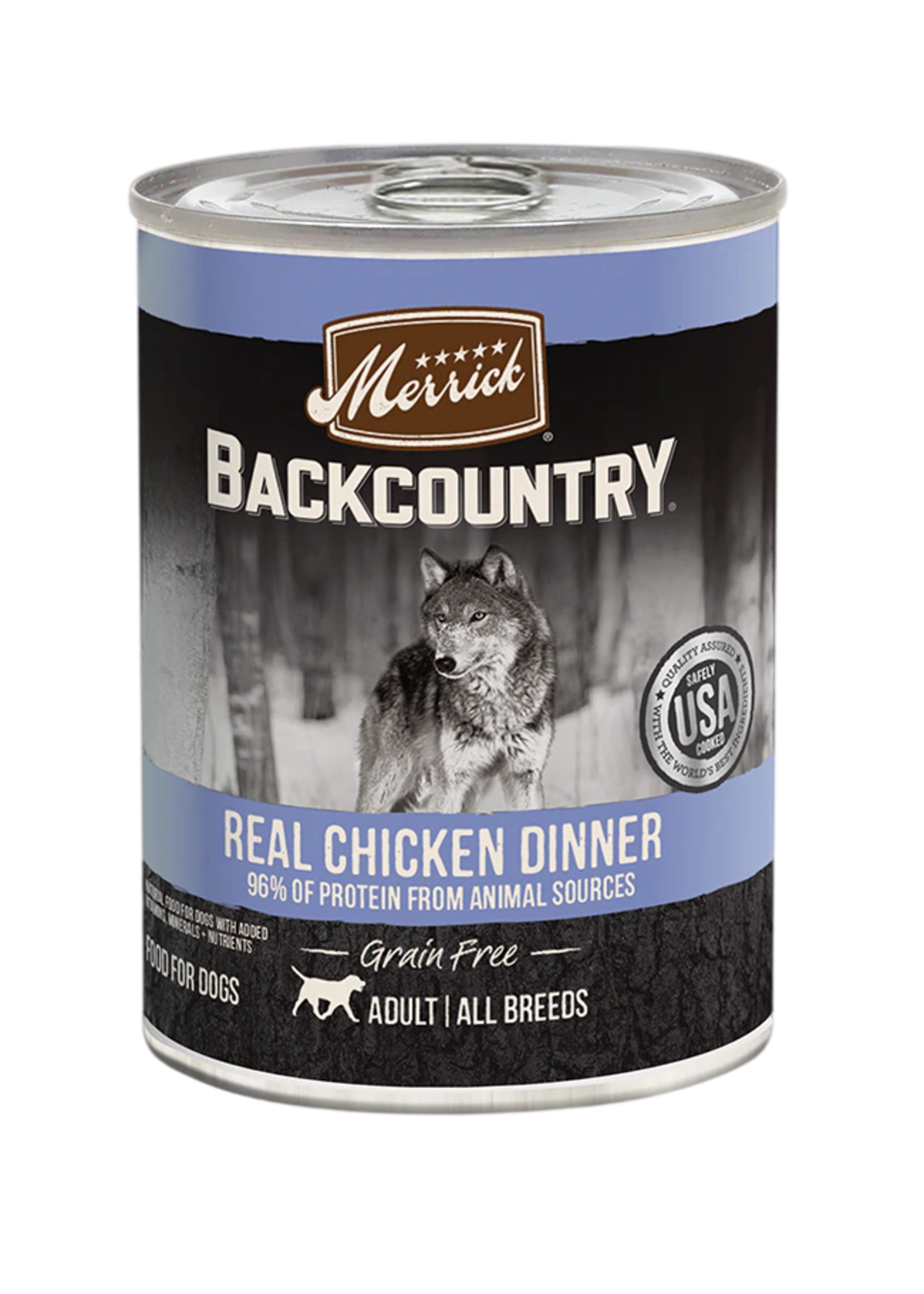 Merrick Merrick, Dog, Backcountry, Real Chicken Dinner 12.7oz