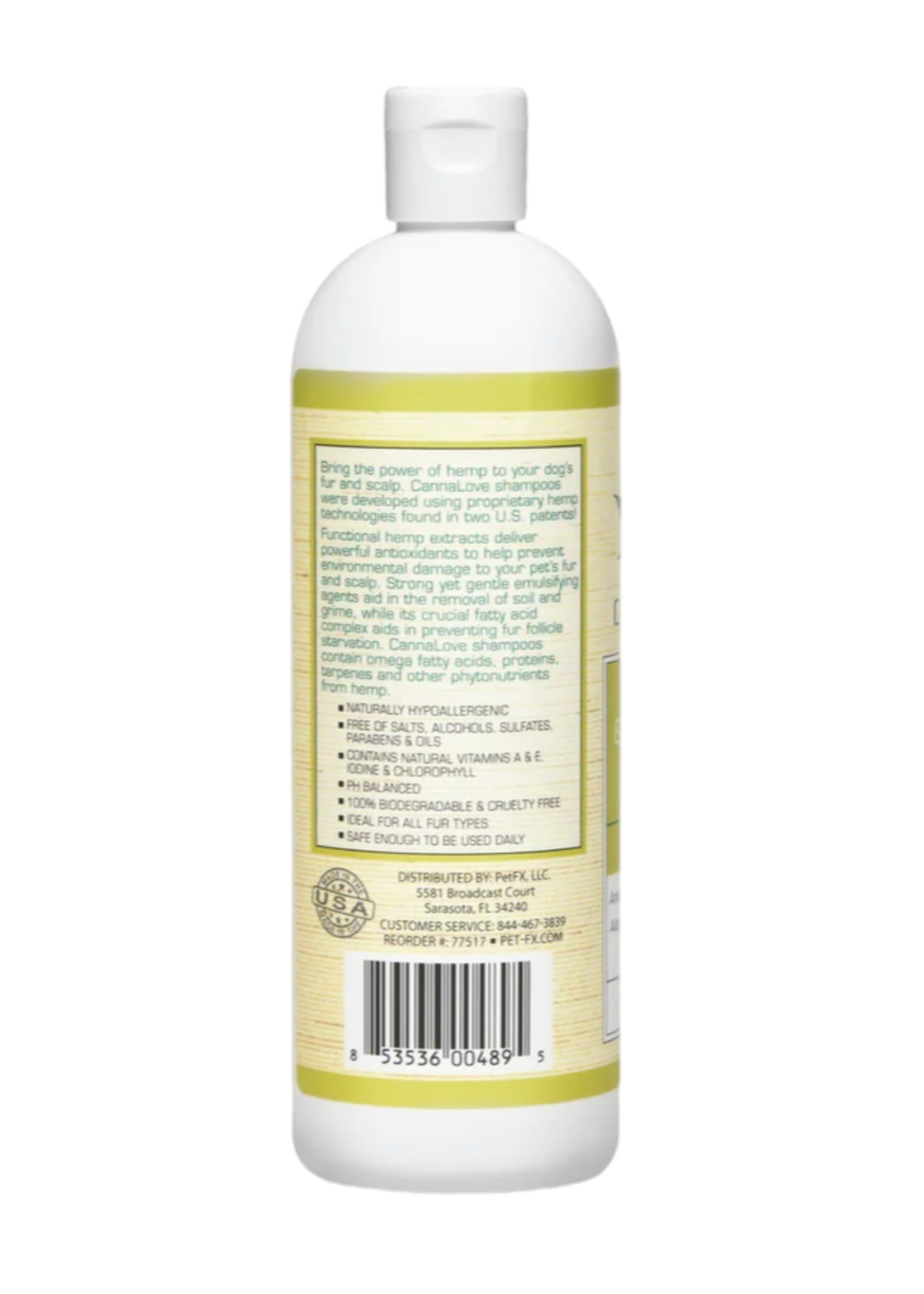 CannaLove Allergy & Itch Relief Shampoo