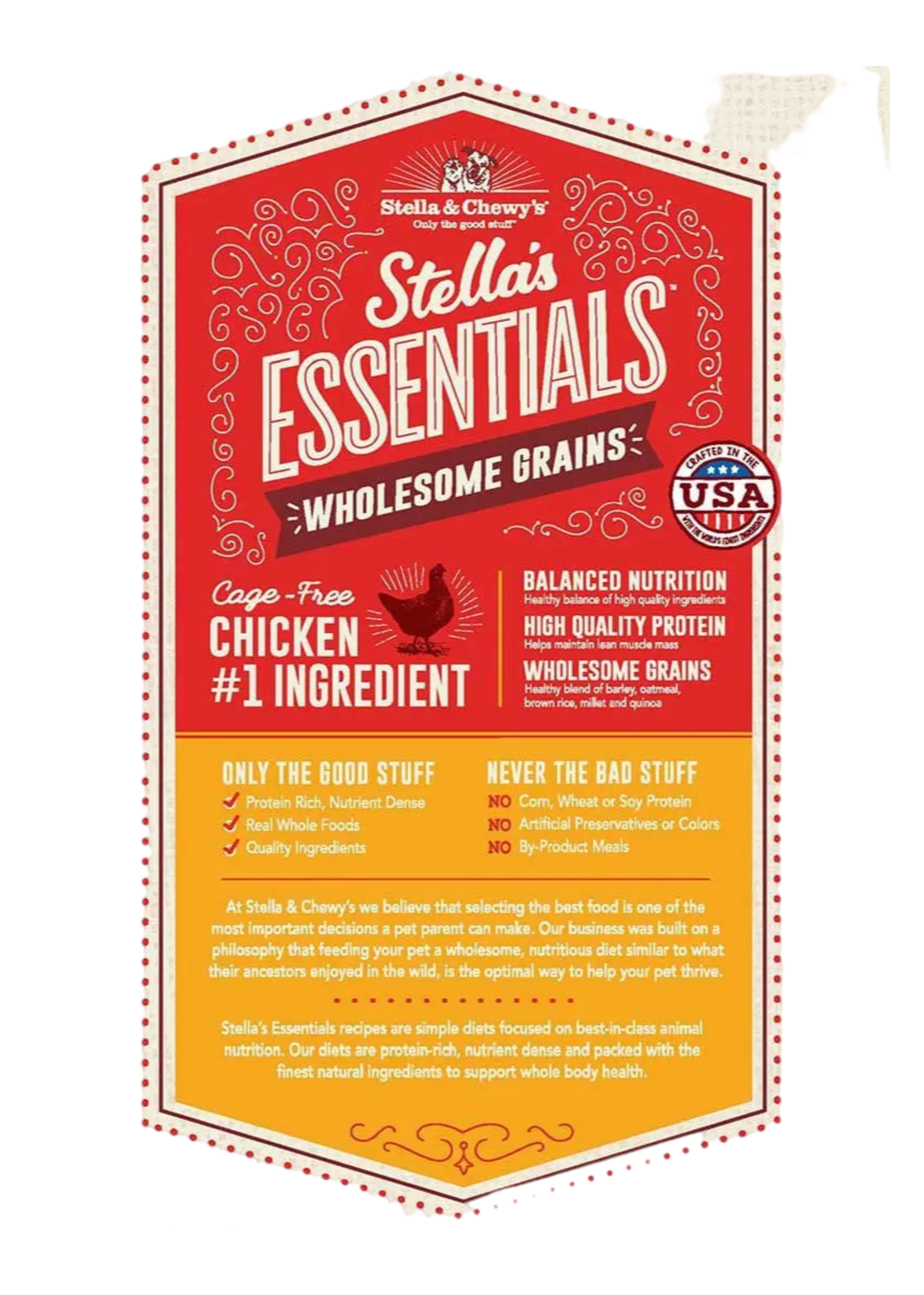 Stella & Chewy's Stella & Chewy's, Essentials, Ancient Grain, Chicken