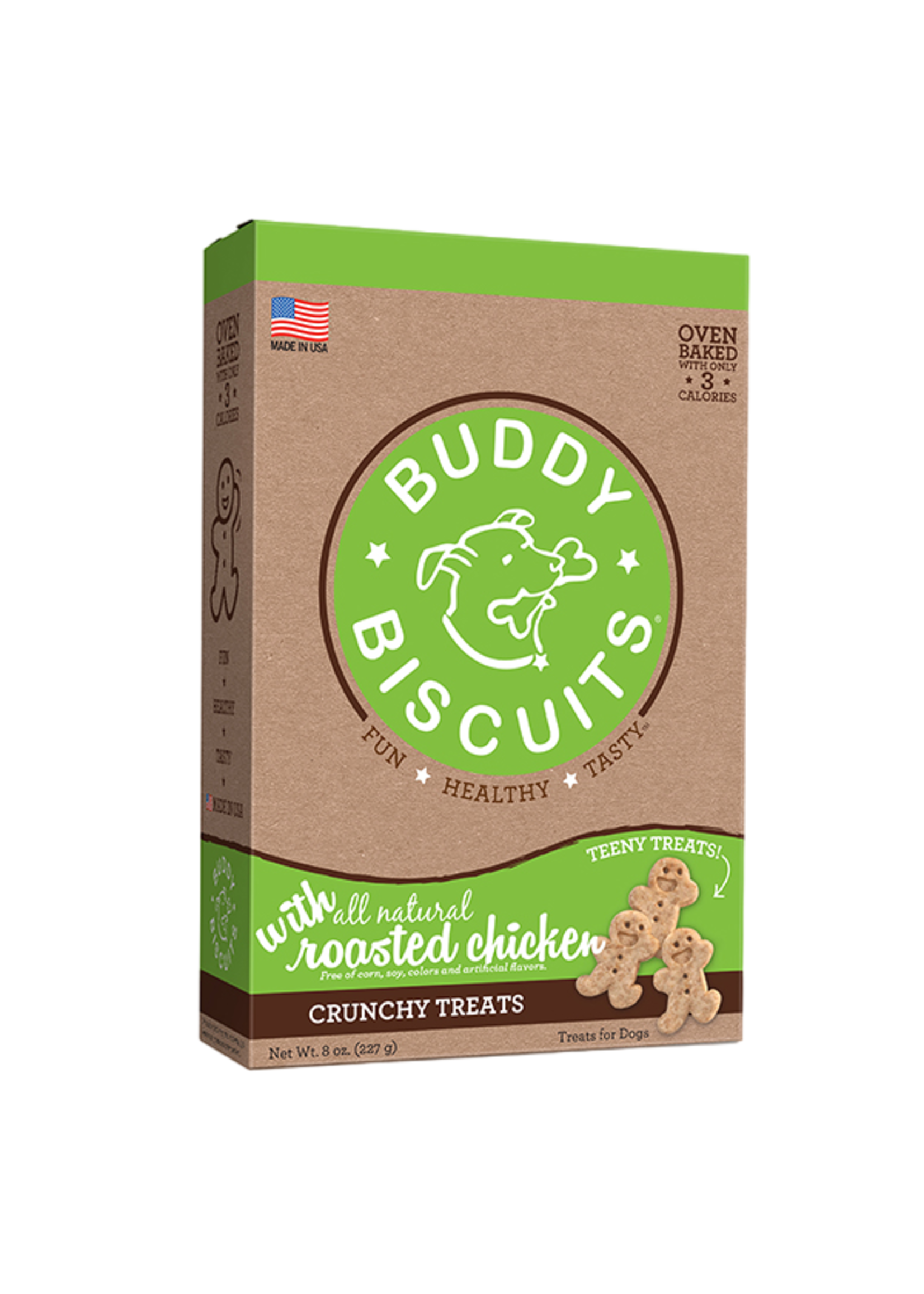 Buddy's Biscuits Buddy's Biscuits, D, Itty Bitty Crunchy Treat, Chicken, 8oz