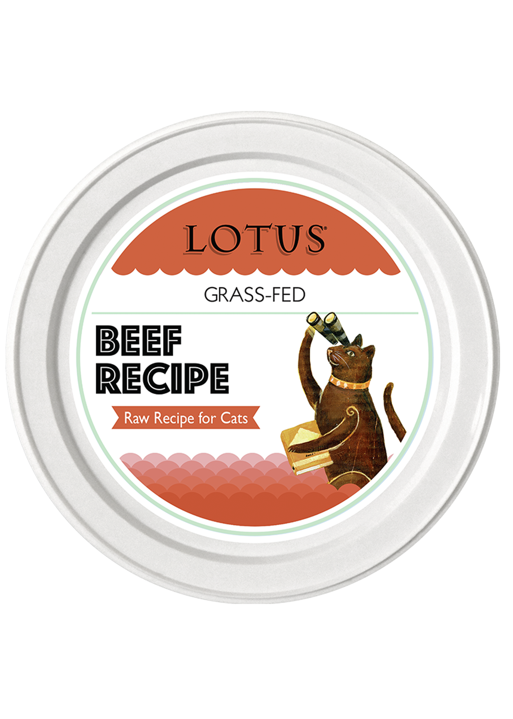 Lotus Lotus, Cat, Raw Beef, 3.5oz