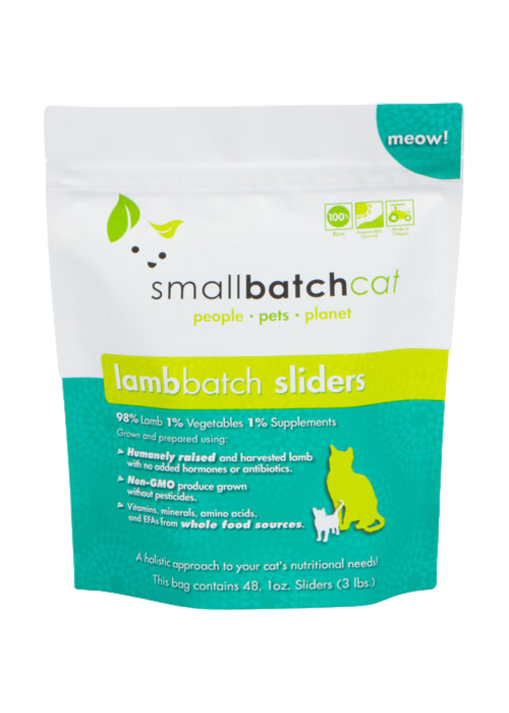 Smallbatch Smallbatch, C, Frozen, Lamb, 3#