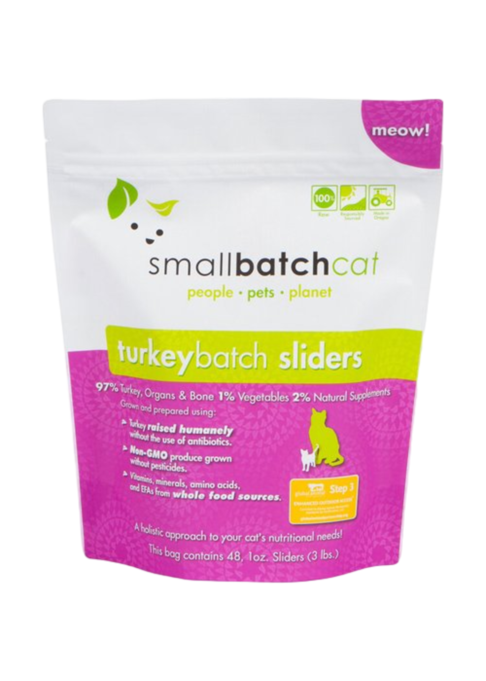 Smallbatch Smallbatch, Frozen, Turkey Sliders, 3#