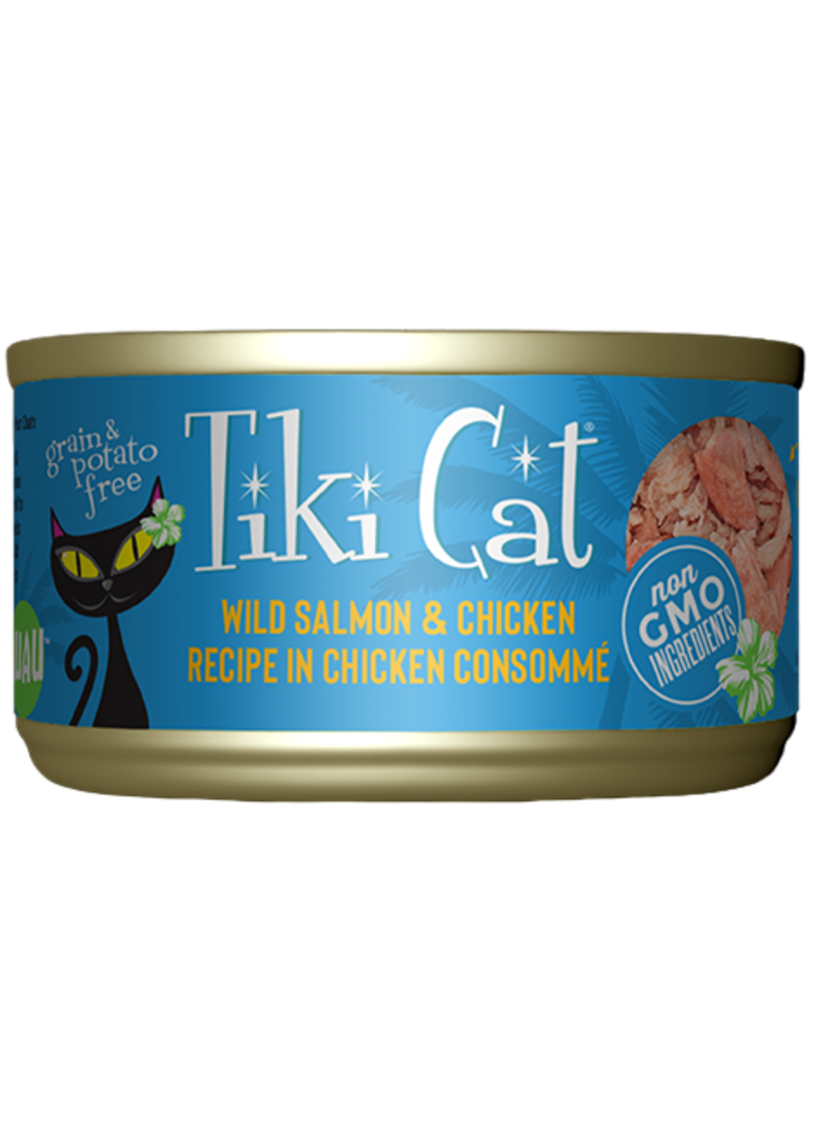 Tiki Cat Tiki Cat, Wild Salmon and Chicken 6oz