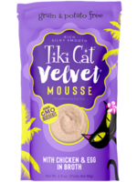 Tiki Cat Tiki Cat, Velvet Mousse, Chicken & Egg, 2.8oz