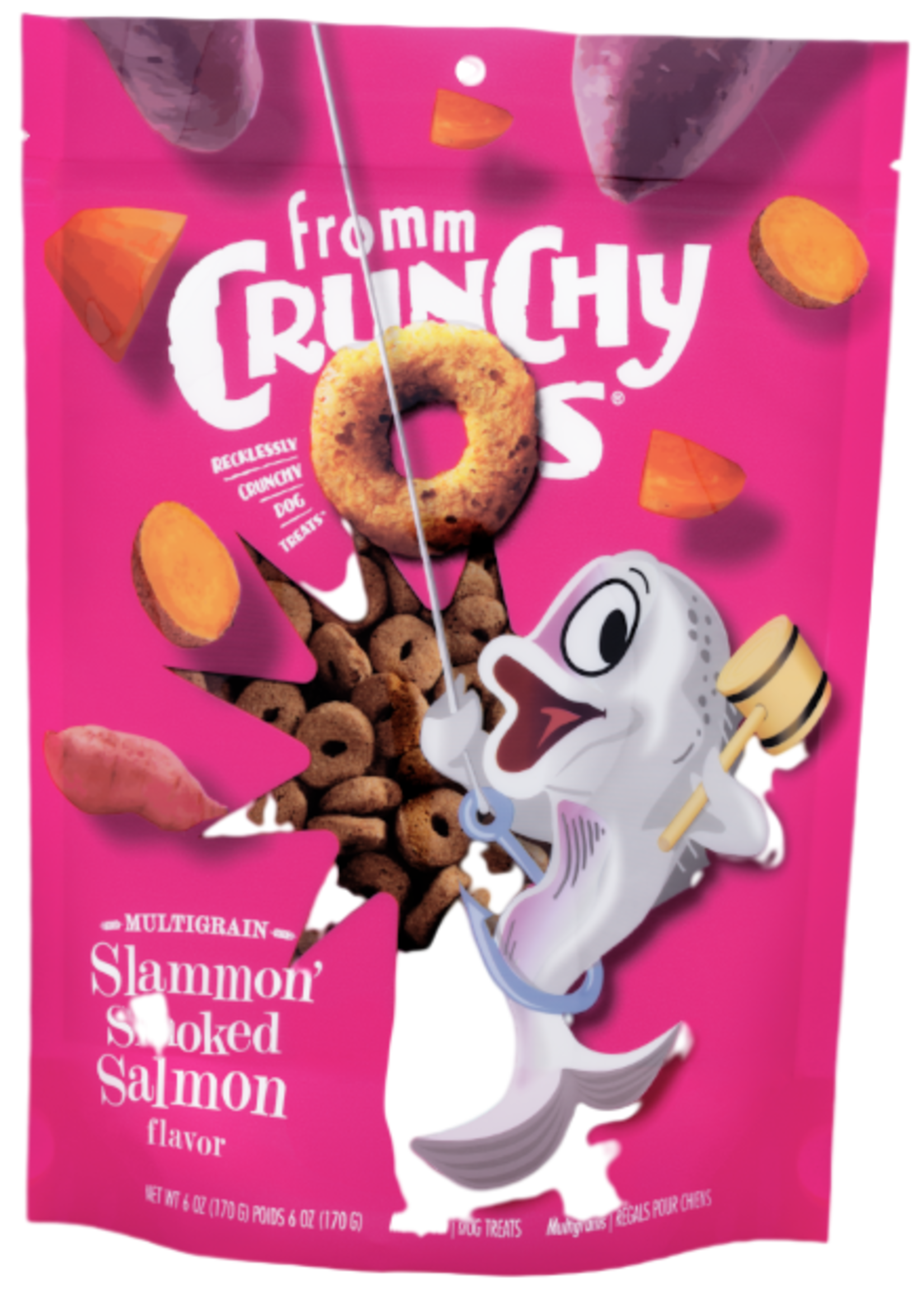 Fromm Family Foods Fromm, D, Crunchy Os, Slammon' Smoked Salmon, 6oz